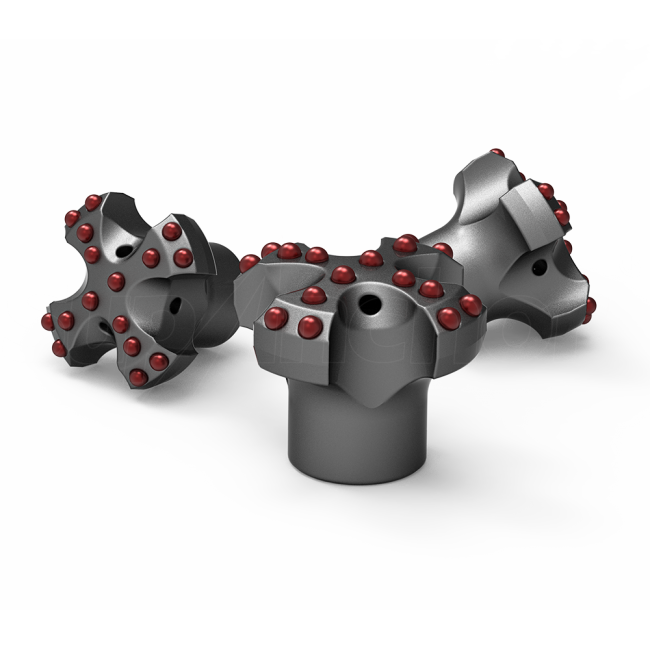 Sapa cu butoni de carbura (T73) / Carbide Button Bit ESS – pentru formatiuni de roca medie