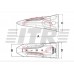 Dinte cupa excavator, tip Cat J250 – pentru aplicatii piatra Heavy Duty (Unik) - 1U3252RCU