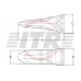 Dinte cupa tip Cat J300 aplicatii piatra Heavy Duty Piatra, excavator - 1U3302RC