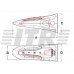 Dinte cupa incarcator/excavator/buldoexcavator tip Cat J300 – pentru aplicatii piatra Heavy Duty (Unik) - 1U3302RCU
