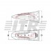 Dinte cupa incarcator/excavator/buldoexcavator tip Cat J350 – pentru aplicatii piatra Heavy Duty (Unik) - 1U3352RCU