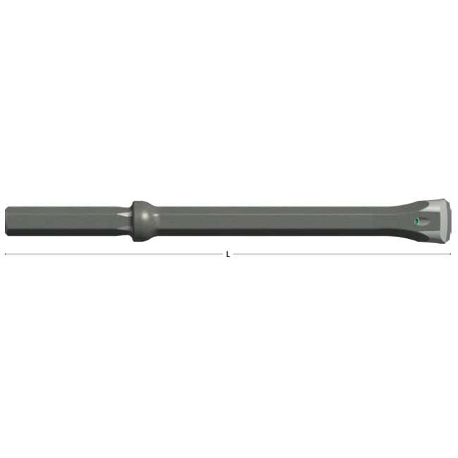 Tija Monobloc, L=2,4m, D=38mm, H22x108mm