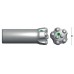 Sapa cu butoni balistici, filet R25, D=41mm
