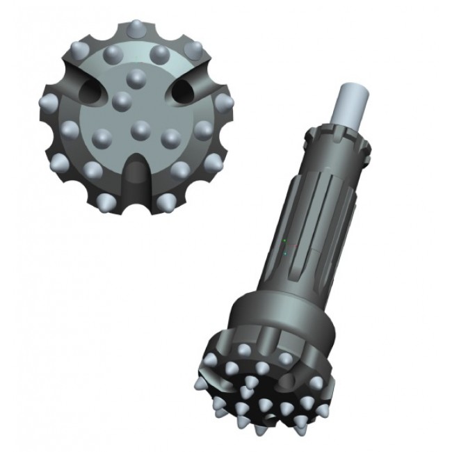 Sapa cu butoni balistici DTH Halco, D=127mm , prindere DHD340A