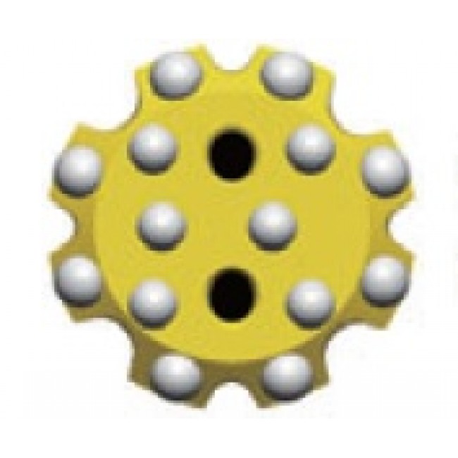 Sapa T45, D=89mm, butoni semi-balistici retrac, flat-face