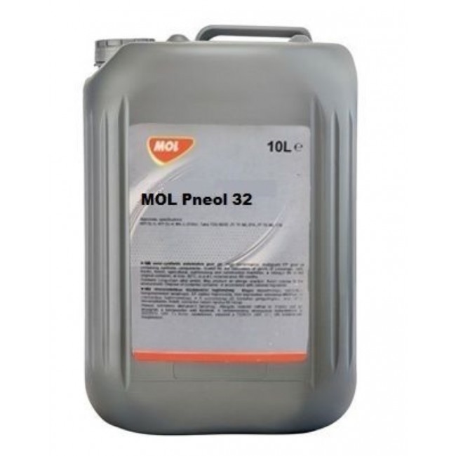 MOL Pneol 32 - 10L - Ulei pentru utilaje si unelte pneumatice MOL Pneol 32 - 10L - Ulei pentru utilaje si unelte pneumatice