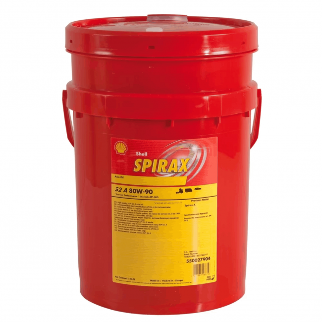 Ulei transmisie SHELL SPIRAX S2 A 80W90 20L SHPO0014